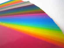 色にメッセージを込めたプレゼント