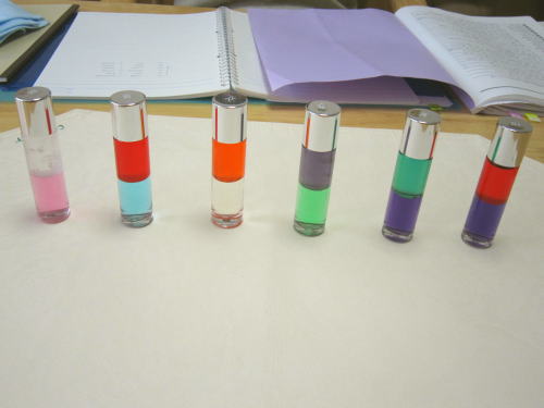 カラーセラピストになるためのお勉強