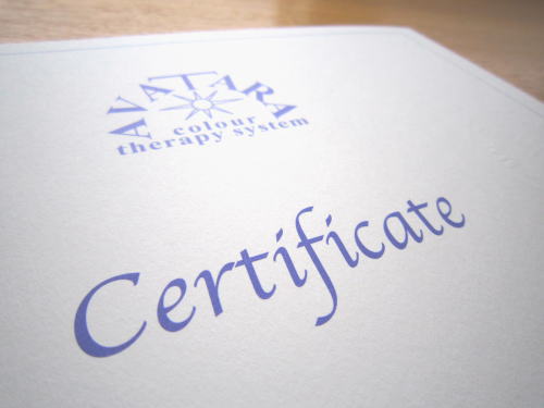 カラーセラピスト講座終了後の幸せ♪