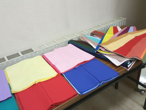 色彩講座 in 中頓別町