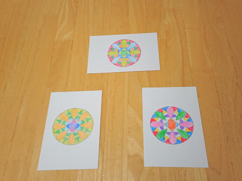 塗り絵セラピー♪何気なく塗った色に込められた意味