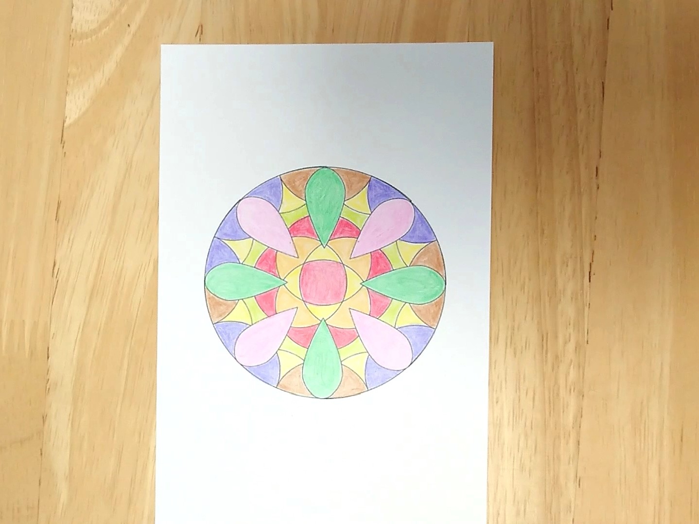 塗り絵セラピー♪自分では気づいていない感情と向き合う