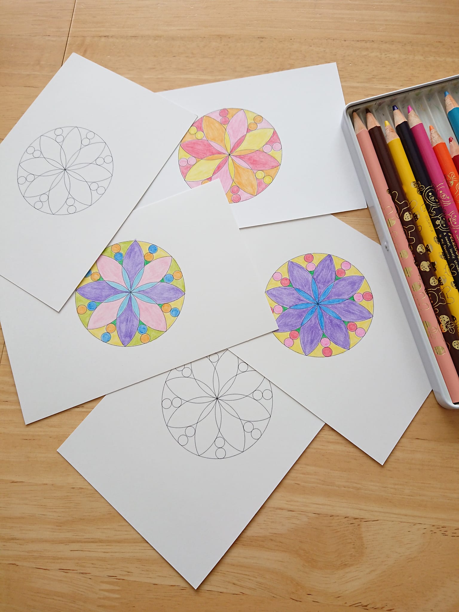 心と脳のお遊び会～塗り絵と瞑想でリラックス